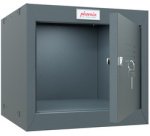 Casier cubique CL0344, serrure à clé, anthracite