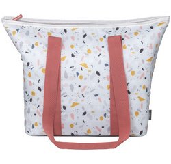 Sac isotherme ISO SHOPPER, 17 L, motifs terrazzo