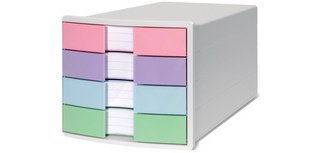 Module de classement IMPULS, 4 tiroirs