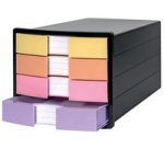 Module de classement IMPULS, 4 tiroirs