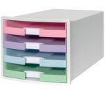 Module de classement IMPULS, 4 tiroirs