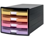 Module de classement IMPULS, 4 tiroirs