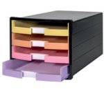 Module de classement IMPULS, 4 tiroirs