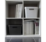 Boîte de rangement STONE, 6 litres, PP