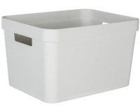 Boîte de rangement STONE, 30 litres, PP