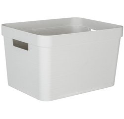 Boîte de rangement STONE, 30 litres, PP