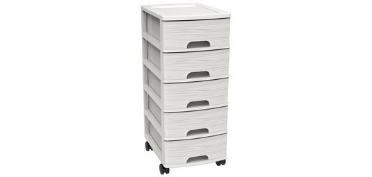 Module de classement STONE, A4, 5 tiroirs, PP