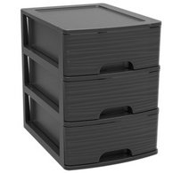 Klasseermodule STONE A5 3 laden PP zwart