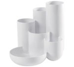 Multipot à crayons CAMPUS, 6 pots, polystyrène