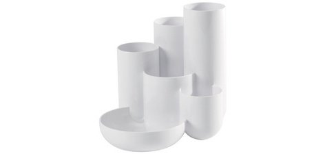 Multipot à crayons CAMPUS, 6 pots, polystyrène