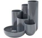 Multipot à crayons CAMPUS, 6 pots, polystyrène