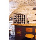 Porte-bouteilles OPTI'CAVE 24 bouteilles, polystyrène, gris