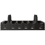 Set de supports pour bouteilles, anthracite