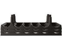 Set de supports pour bouteilles, anthracite