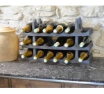 Set de supports pour bouteilles, anthracite