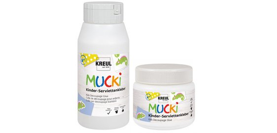 Colle pour serviettes pour enfants 'MUCKI', 150 ml