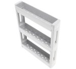MOBILO MOBILE TROLLEY XS, 3 shelves, white