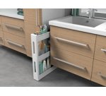 MOBILO MOBILE TROLLEY XS, 3 shelves, white
