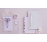 Stylo à bille rétractable 'MONO graph Lite', blanc