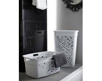 Panier à linge ALMERIA, avec couvercle, 60 L