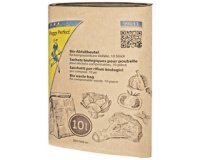 Sac poubelle compostable, 10 litres, marron