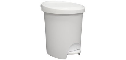 Poubelle cosmétique à pédale Stepy, 6 litres