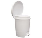 Poubelle cosmétique à pédale Stepy, 6 litres