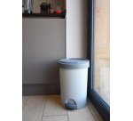 Poubelle à pédale Stepy, 15 litres, PP