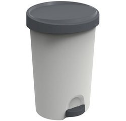 Poubelle à pédale - Stepy - 30 L -  gris béton / anthracite