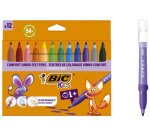 BIC KIDS Feutre Comfort Jumbo, étui en carton de 12