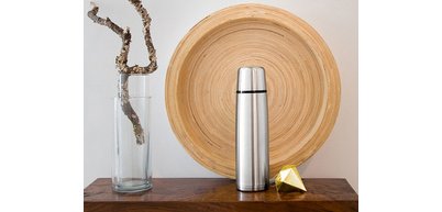 ISOTHERM PERFECT DV Insulated Bottle, 0.75 L, stainless steel