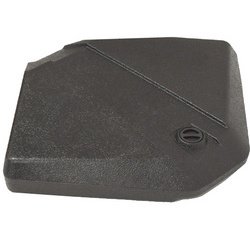 Dalle de lestage pour parasol suspendu, gris foncé