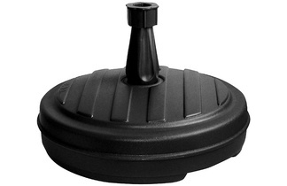 Pied de parasol, plastique, rond, 430 mm