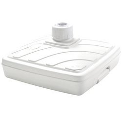 Pied de parasol, plastique, carré, (L)565 mm