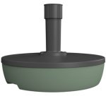 Pied de parasol, plastique, rond, 495 mm, bicolore