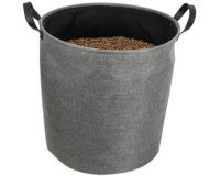 Sac pellets, en feutre, 60 litres, gris foncé