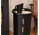 Kan voor pellets, plastic, capaciteit: 700 g, zwart