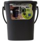 Poubelle à compost, 6 litres, anthracite