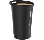 Bac à pellets, 38 litres, noir
