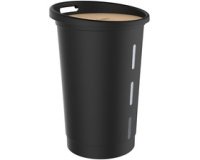 Bak voor pellets, 38 liter, zwart