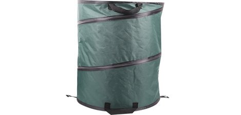 Sac de jardin POP UP, 117 litres, polyester, vert foncé