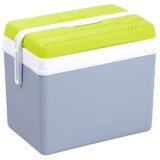 Glacière, plastique, 35 litres, gris/vert