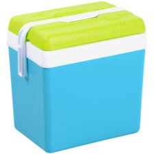 Glacière, plastique 24 litres, gris/vert