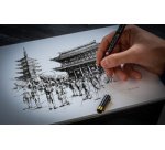 Fineliner Sakura Pigma Micron Black Edition set à 6 breedtes + gratis etui