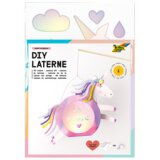 Kit de lanterne SWEET RAINBOW, rose irisé