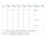 Quo Vadis - Recharge Agenda - 2026 - Blockhebdo - Semainier Planning - Français - 12 mois de janv à déc. - 19,6x14,5 cm