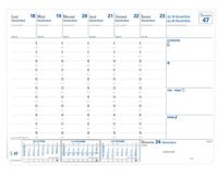 Quo Vadis - Recharge Agenda - 2026 - Blockhebdo - Semainier Planning - Français - 12 mois de janv à déc. - 19,6x14,5 cm