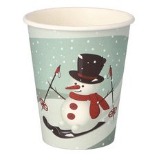 Gobelet en carton 'Snowman' 20 cl