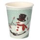 Gobelet en carton 'Snowman' 20 cl