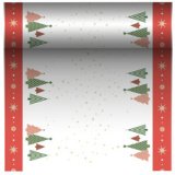 Chemin de table de Noël 'Plain Christmas Trees'